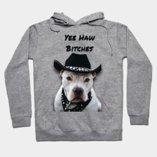 YEE HAW BxTCHES (pitbull) Hoodie